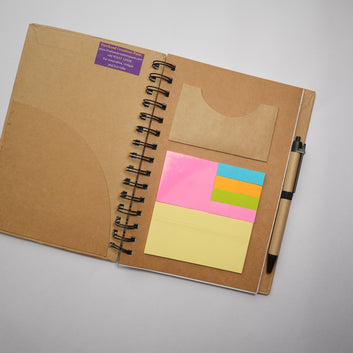 Paper Cut Cover Page Eco Note-Pad