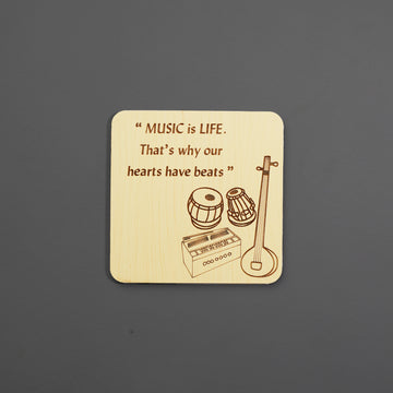 Music Instrument Fridge Magnet