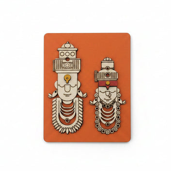 Fridge magnet : Vithoba Rakhumai Design