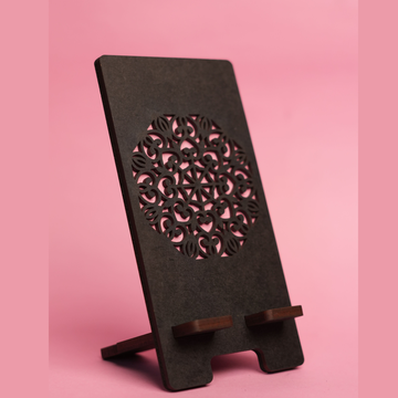 Mandal Art Design Mobile Stand