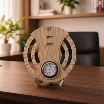 Ivory Clock Grain : Life Time calendar