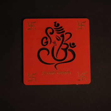Fridge magnet : ganapati design 2