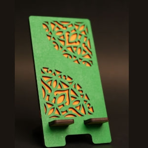 Mandal Art Design Mobile Stand