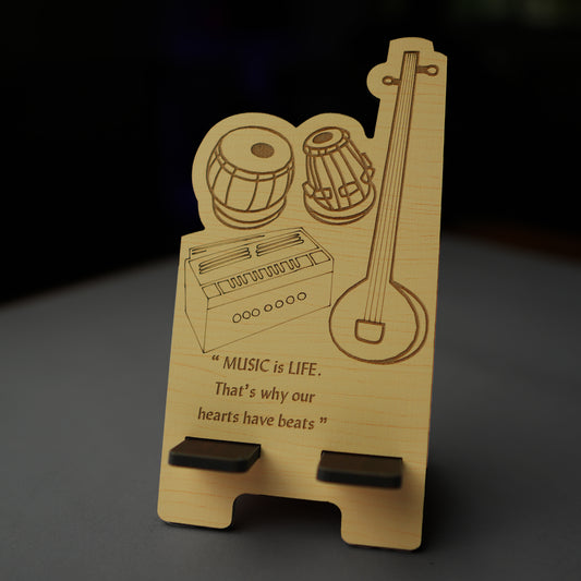 Claasical Music Theme Mobile Stand