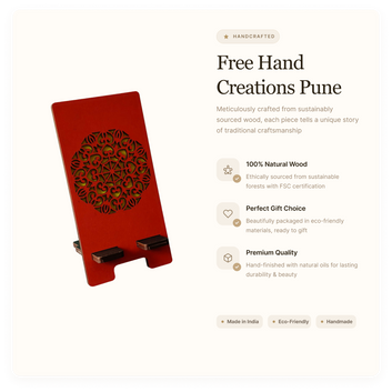 Mobile Stand : Mandal Art design