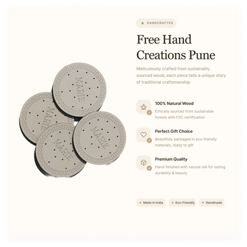 Coaster set with Marrie Biscuit Design