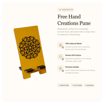 Mobile Stand : Mandal Art Design