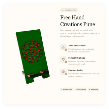 Mobile Stand : Mandal Art Design