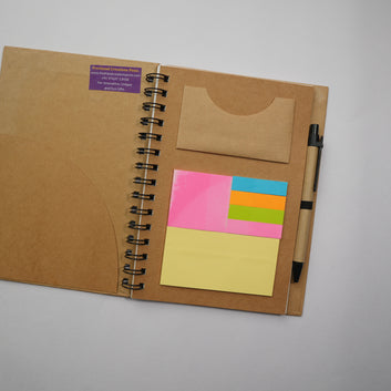 Printed Cover Page Eco Note-Pad