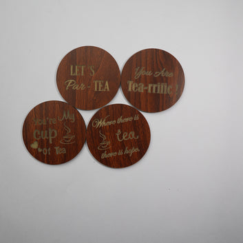 Tea Quote Coaster