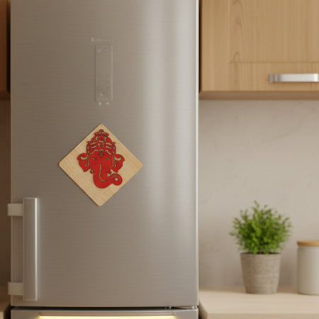 Fridge magnet : Ganapati design 1