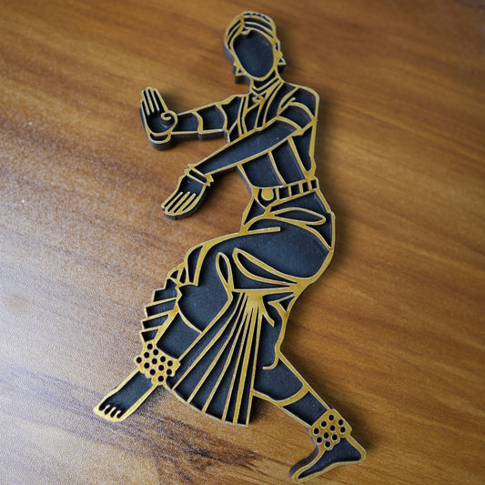 Bharatanatyam Dancer Fridge Magnet