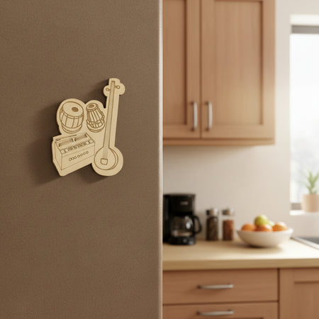 Fridge magnet :  Musical Instruments