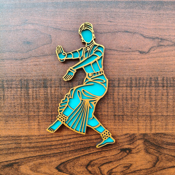Bharatanatyam Dancer Fridge Magnet