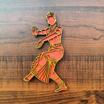 Bharatanatyam Dancer Fridge Magnet