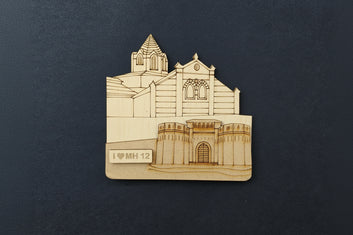 Fridge Magnet :  Pune Theme : Design 2