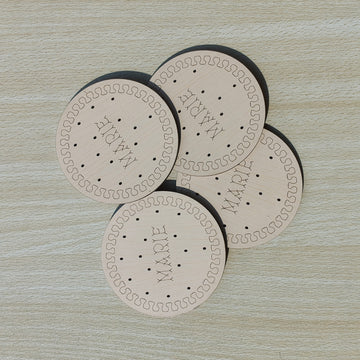 Coaster set with Marrie Biscuit Design