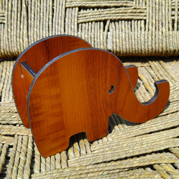 Mobile cum pen stand with Elephant Design