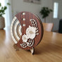 Life Time calendar Design 4 : Size 6 inch
