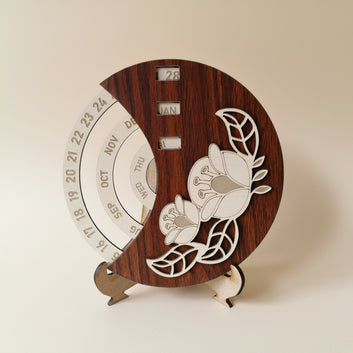 Life Time calendar Design 4 : Size 6 inch