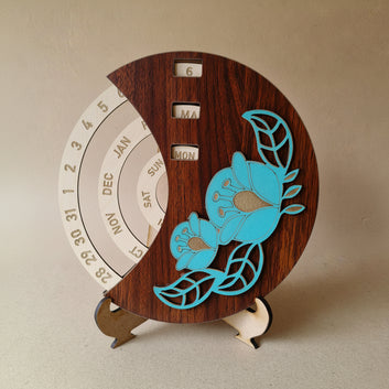 Life Time Calendar Design 5 : Size 6 inch