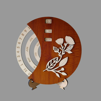 Life Time Calendar Design 3 : Size : 8 inch