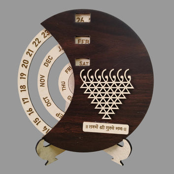 Life Time Calendar Design 10 : Size 6 inch