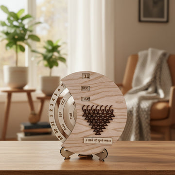 Life Time Calendar : Size 8 inch : English