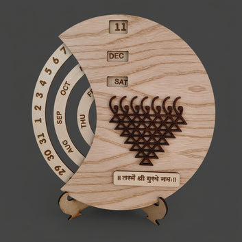 Ivory Grain : Life Time Calendar : English