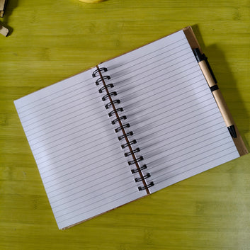 EcoBloom PaperCut Notepad : Red