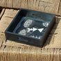 Wooden Tray with Hand painting design