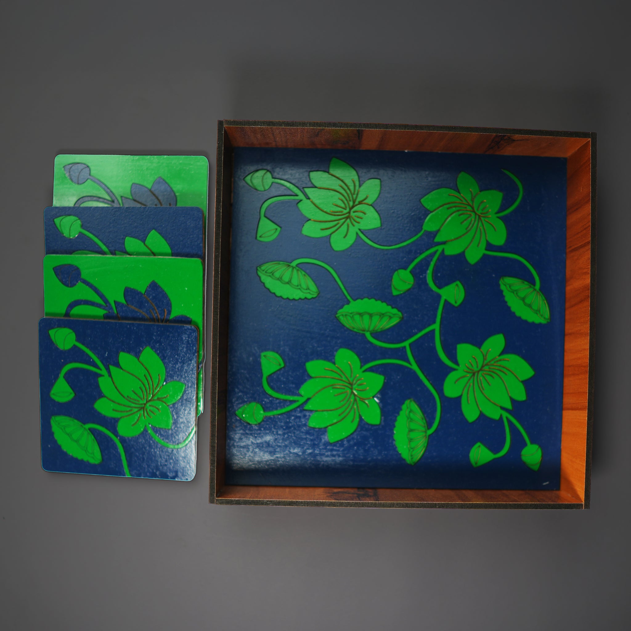 Tray Coasters Set