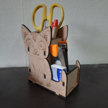 DIY Pen stand : Cat design